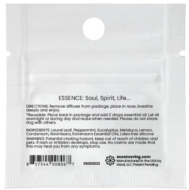 Breathe Easy Blend Nasal Diffuser Ring