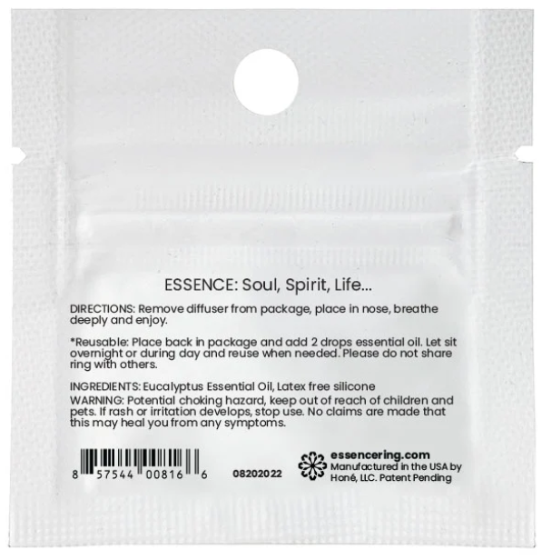 Eucalyptus Scent Nasal Diffuser Ring