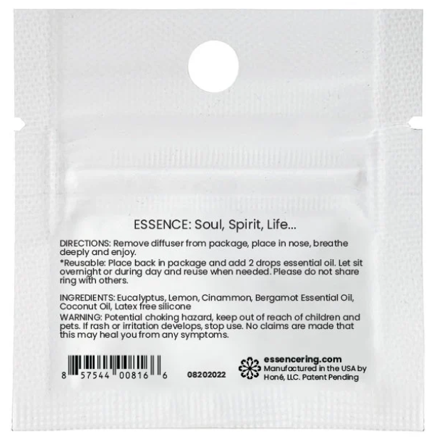 Immunity Blend Nasal Diffuser Ring